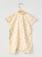Combishort beige PETIT BATEAU pour fille seconde vue
