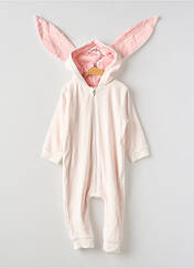 Combi-pantalon rose BB AND CO pour fille seconde vue