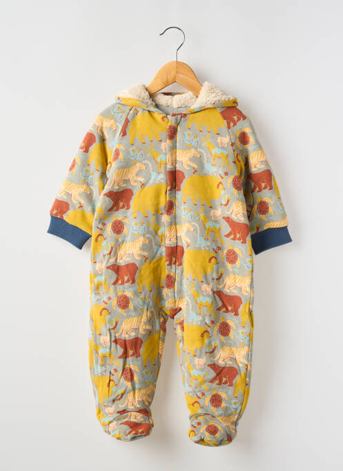 Combi-pantalon coupe cintrée manches longues jaune MOULIN ROTY garcon