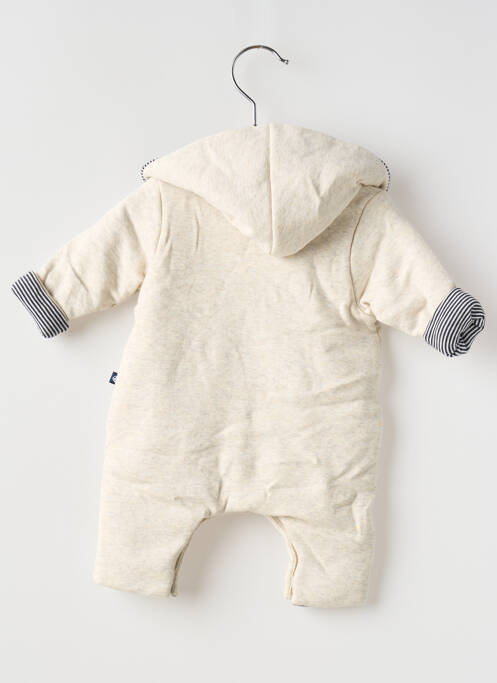 Combi-pantalon coupe cintrée manches longues bleu PETIT BATEAU garcon