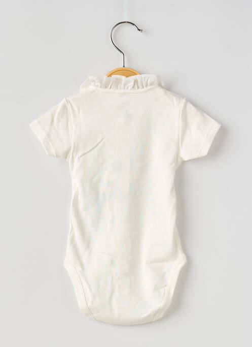 Body lingerie blanc PETIT BATEAU pour fille