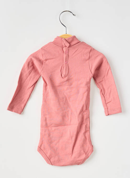 Body lingerie rose PETIT BATEAU pour fille