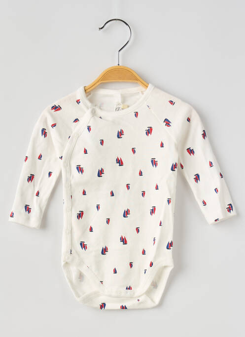 Body lingerie blanc PETIT BATEAU pour garçon