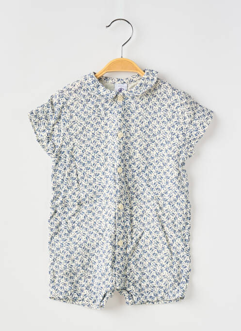 Combishort bleu PETIT BATEAU pour fille