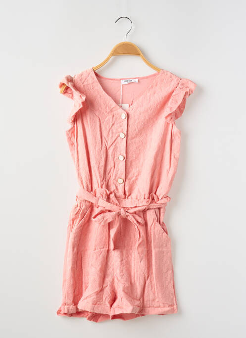 Combishort rose LOEVIA pour fille