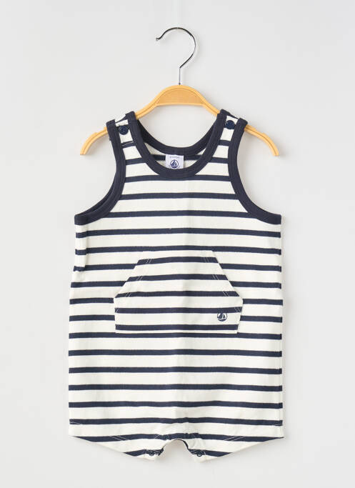 Combishort bleu PETIT BATEAU pour garçon