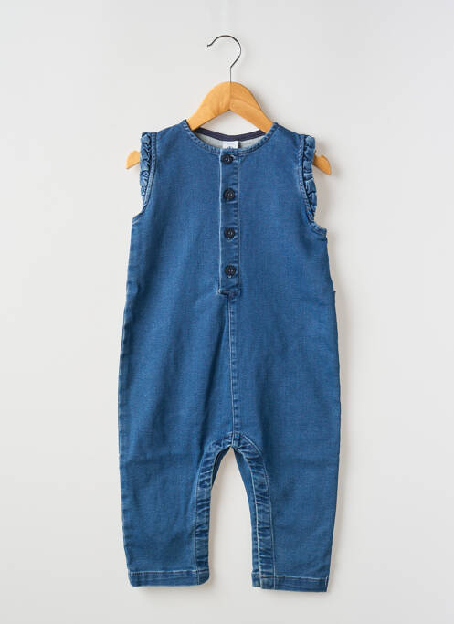 Combi-pantalon bleu PETIT BATEAU pour fille