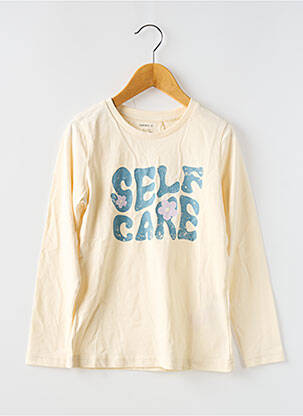 Top manches longues manches longues beige NAME IT fille