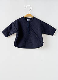 Sweat-shirt coupe droite manches longues bleu PETIT BATEAU enfant