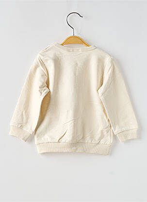Sweat-shirt manches longues manches longues beige NAME IT fille