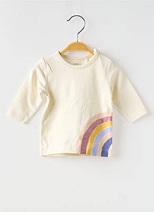 Top manches longues manches longues beige NAME IT fille