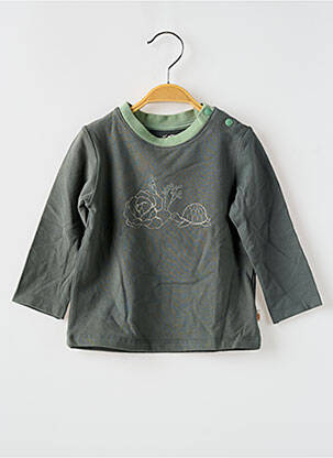 T-shirt manches longues manches longues gris MOULIN ROTY garçon