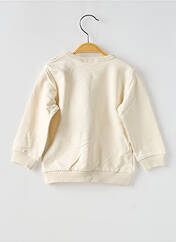 Sweat-shirt beige NAME IT pour fille seconde vue