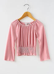 Top rose MINI MIGNON pour fille seconde vue
