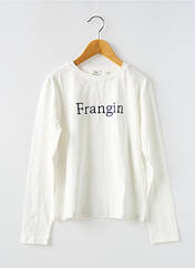 T-shirt blanc PM MERE & FILLE pour garçon seconde vue