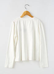 T-shirt blanc PM MERE & FILLE pour garçon seconde vue