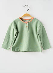 T-shirt vert MOULIN ROTY pour garçon seconde vue