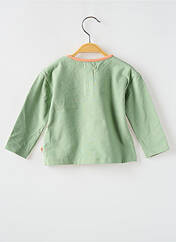 T-shirt vert MOULIN ROTY pour garçon seconde vue