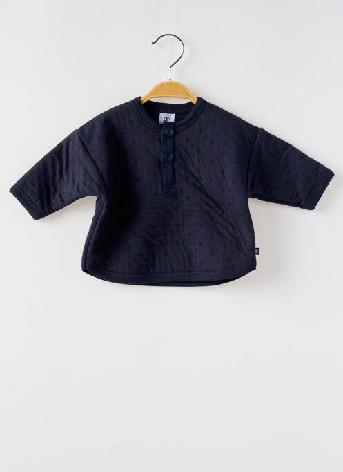 Sweat-shirt bleu PETIT BATEAU pour enfant