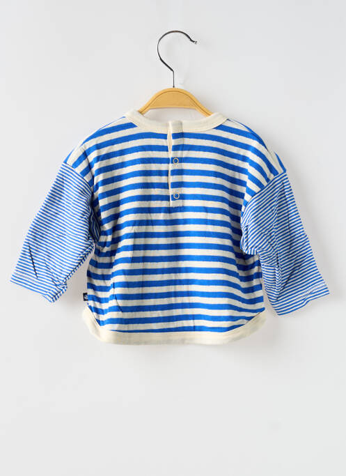 Sweat-shirt bleu PETIT BATEAU pour garçon