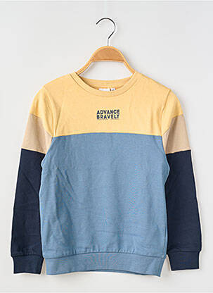 Sweat-shirt stretch manches longues bleu NAME IT garçon