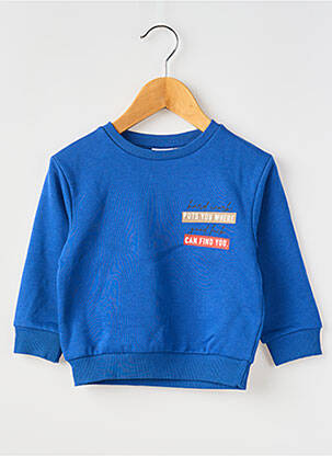 Sweat-shirt stretch manches longues bleu NAME IT garçon