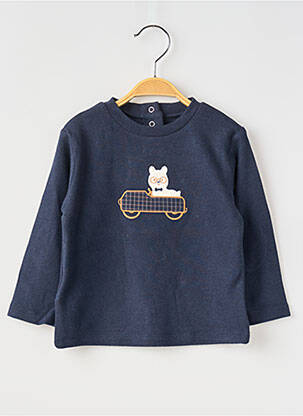T-shirt manches longues manches longues bleu MAYORAL garcon