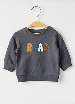 Sweat-shirt stretch manches longues gris NAME IT garçon
