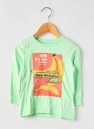 T-shirt manches longues manches longues vert NAME IT garçon