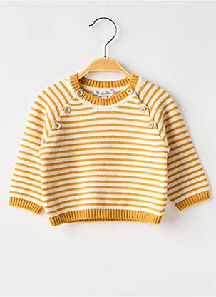 Pull jaune MOULIN ROTY pour garçon
