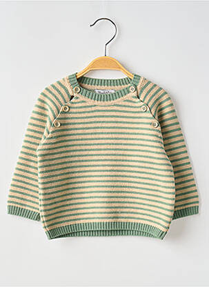 Pull vert MOULIN ROTY pour garçon