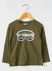 T-shirt vert MAYORAL pour garçon seconde vue