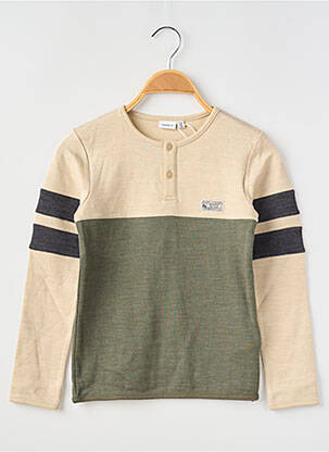 T-shirt vert NAME IT pour garçon