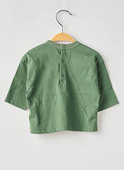 T-shirt vert PETIT BATEAU pour garçon seconde vue