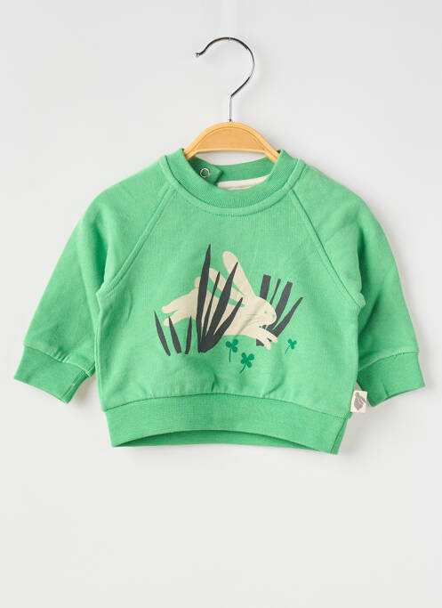 Sweat-shirt vert MOULIN ROTY pour enfant