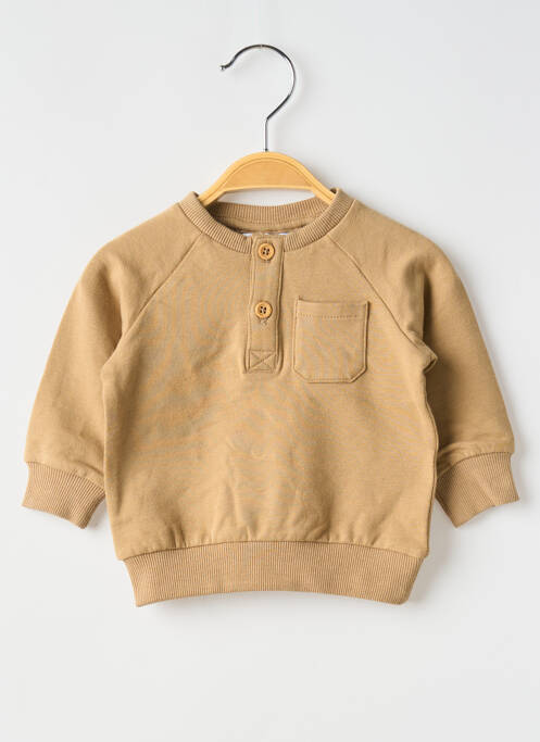 Sweat-shirt beige NAME IT pour garçon