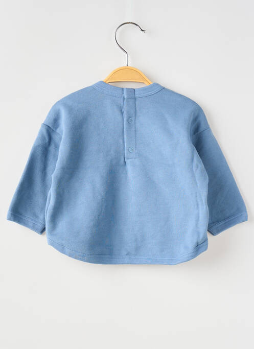 Sweat-shirt bleu PETIT BATEAU pour garçon
