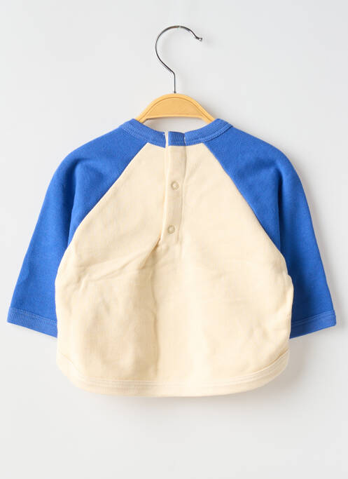 Sweat-shirt bleu PETIT BATEAU pour garçon