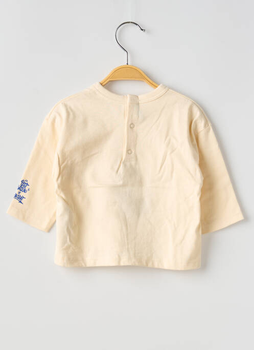 T-shirt beige PETIT BATEAU pour garçon
