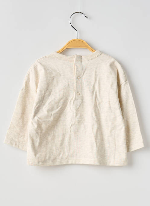 T-shirt beige PETIT BATEAU pour garçon