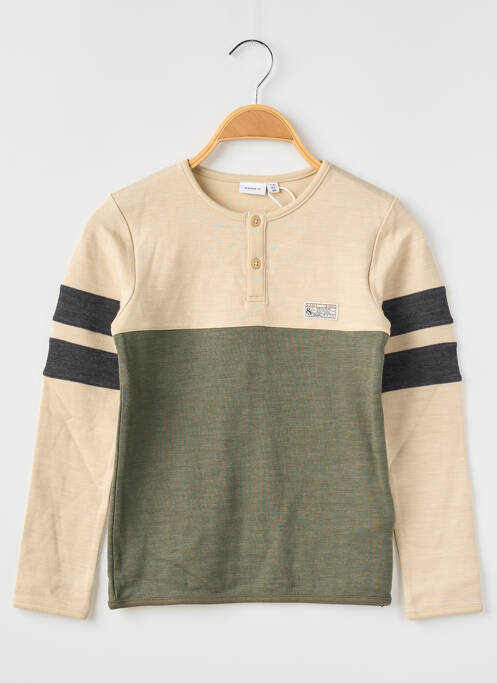 T-shirt vert NAME IT pour garçon