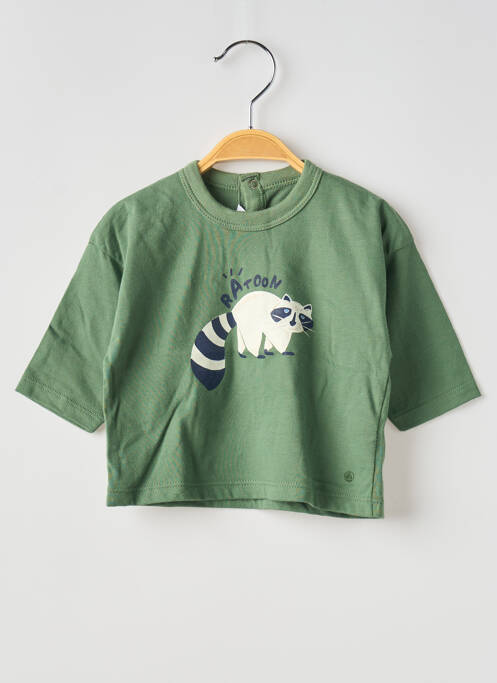 T-shirt vert PETIT BATEAU pour garçon