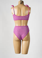 Maillot de bain 2 pièces rose BLUSHA pour femme seconde vue