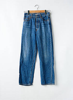Jeans coupe droite taille normale taille normale bleu LEVI'S femme