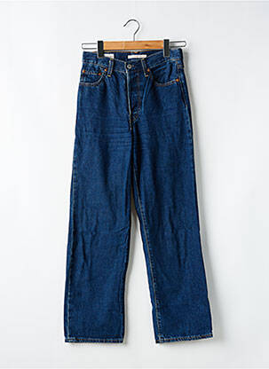 Jeans coupe droite taille normale taille normale bleu LEVI'S femme