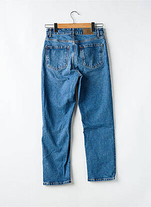 Jeans coupe droite stretch taille normale bleu ZARA femme