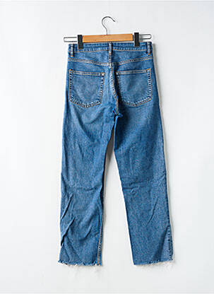 Jeans coupe droite taille normale taille normale bleu DIVIDED H&M femme