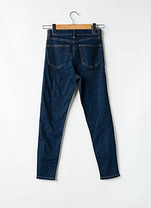 Jeans coupe slim stretch taille normale bleu TOPSHOP femme