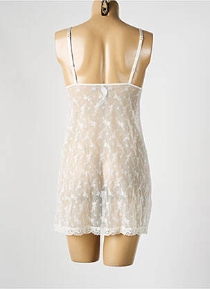Nuisette/combinette légère et transparente blanc AUBADE femme