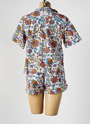 Pyjashort manches courtes violet ARTHUR femme